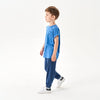 Little Plant Kids TENCEL Lyocell Gender Neutral Long Pant Blue Little Plant 