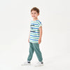 Little Plant Kids TENCEL Lyocell Gender Neutral Long Pant Green Little Plant 