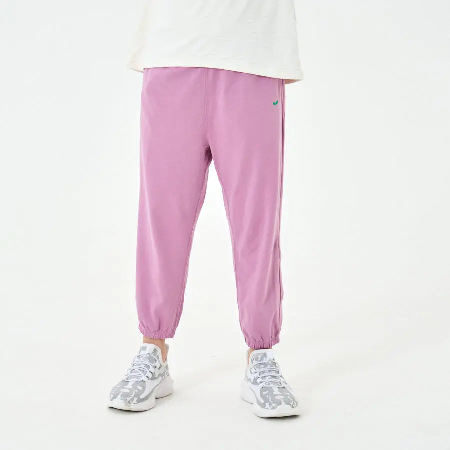 Little Plant Toddler/Kids TENCEL Lyocell Gender Neutral Long Pant Pink Little Plant 