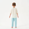 Little Plant Kids TENCEL Lyocell Pajamas Set Blue Little Plant 