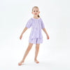 Little Plant Kids TENCEL Lyocell Pajamas Set Purple Jellyfish Little Plant 