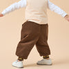 Premium White Duck Down Puffer Pants—— Yellow Car